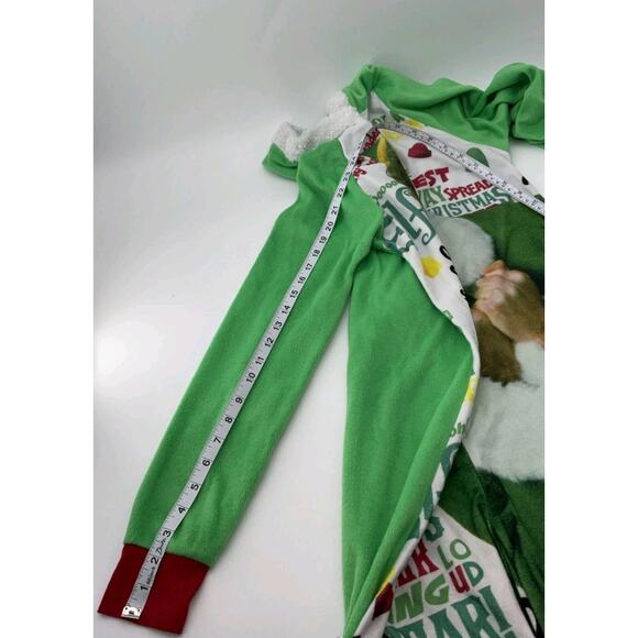 Elf Movie One Piece Sleepwear Lg - Picture 5 of 5